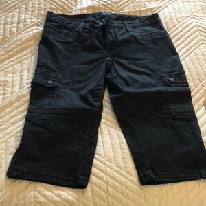 Seven7 Kids Black Cargo Pants